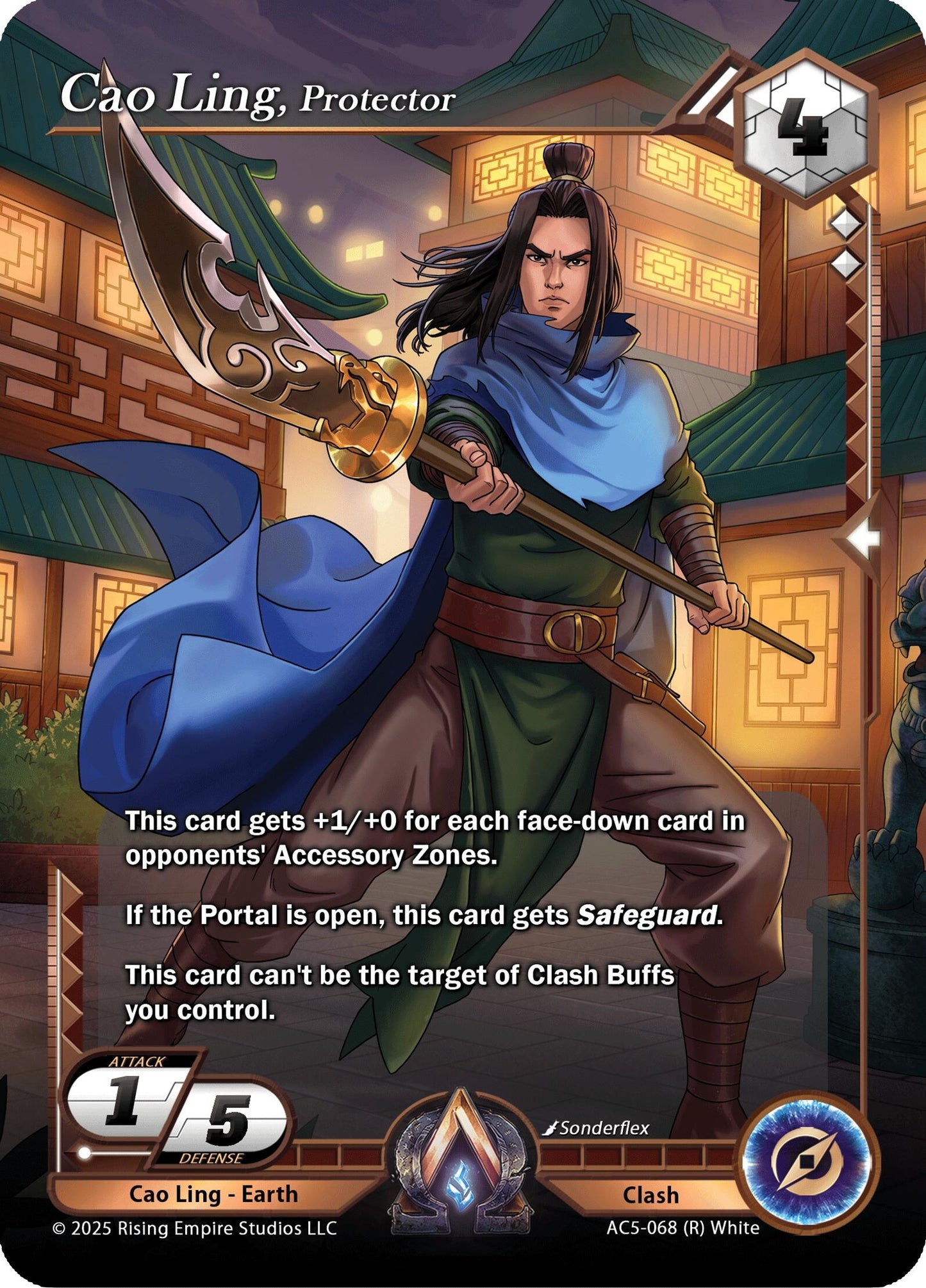 Image for Cao Ling, Protector (AC5-068) (AC5) - Alpha Clash