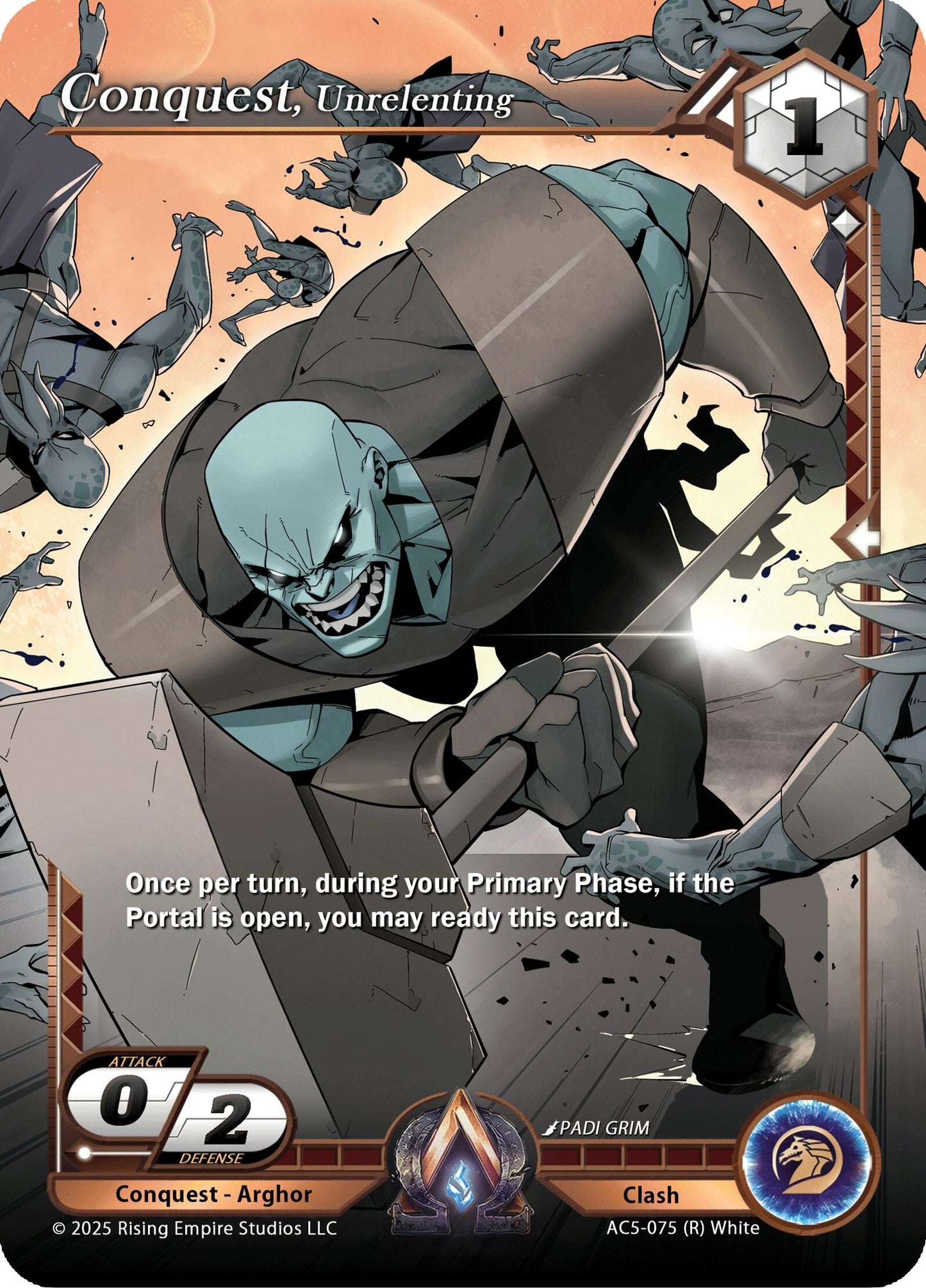 Image for Conquest, Unrelenting (AC5-075) (AC5) - Alpha Clash