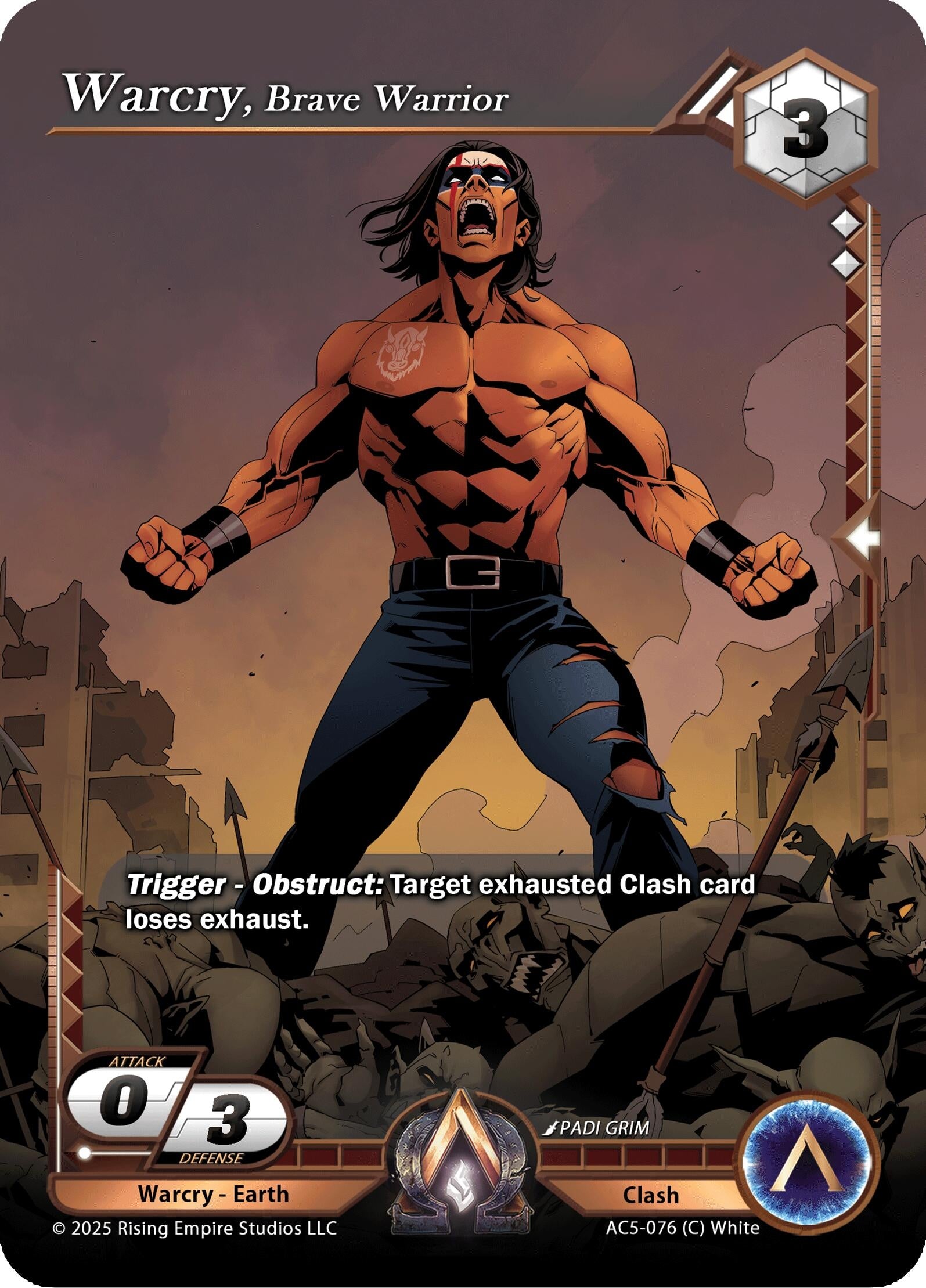 Image for Warcry, Brave Warrior (AC5-076) (AC5) - Alpha Clash