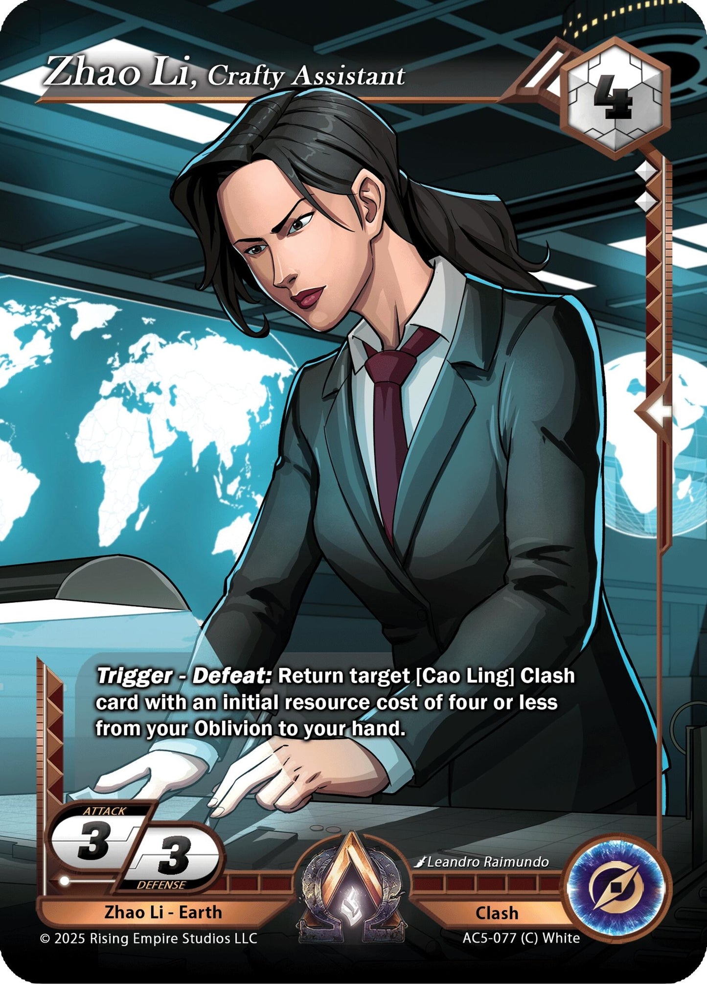 Image for Zhao Li, Crafty Assistant (AC5-077) (AC5) - Alpha Clash