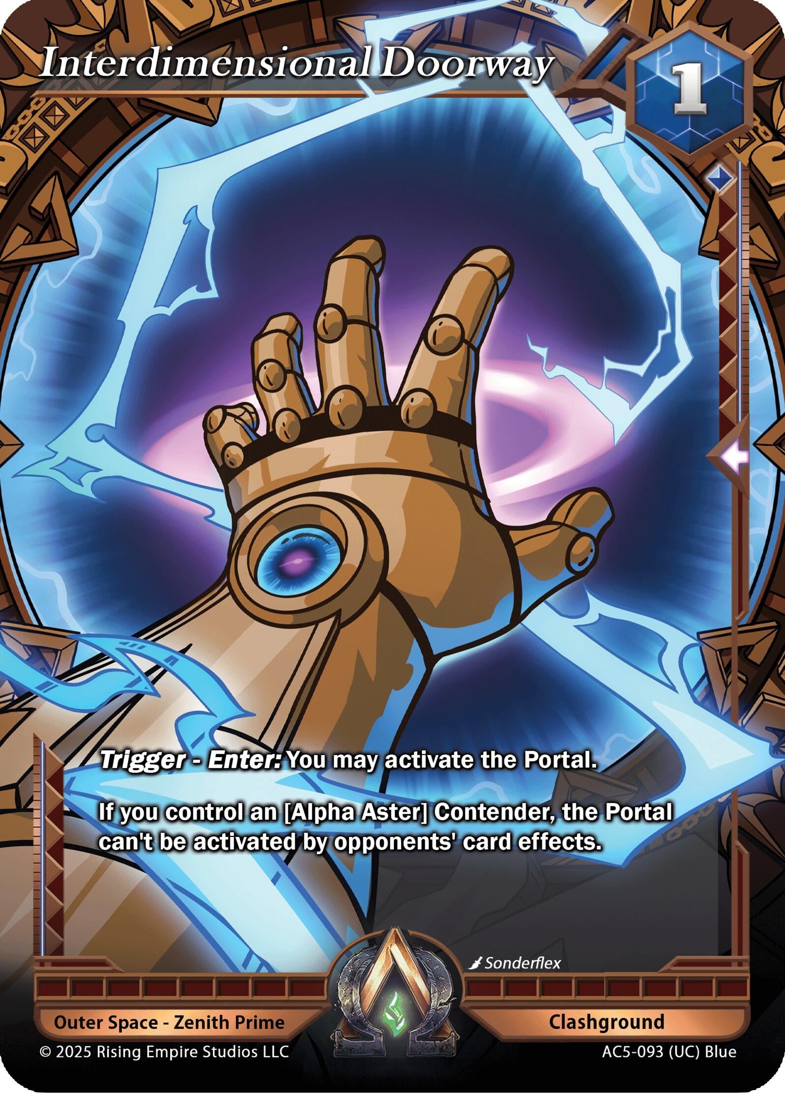 Image for Interdimensional Doorway (AC5-093) (AC5) - Alpha Clash