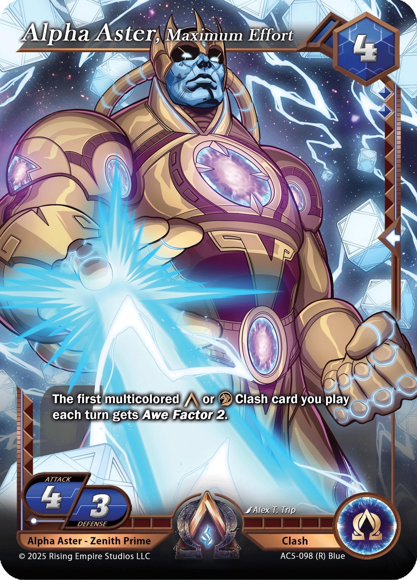Image for Alpha Aster, Maximum Effort (AC5-098) (AC5) - Alpha Clash