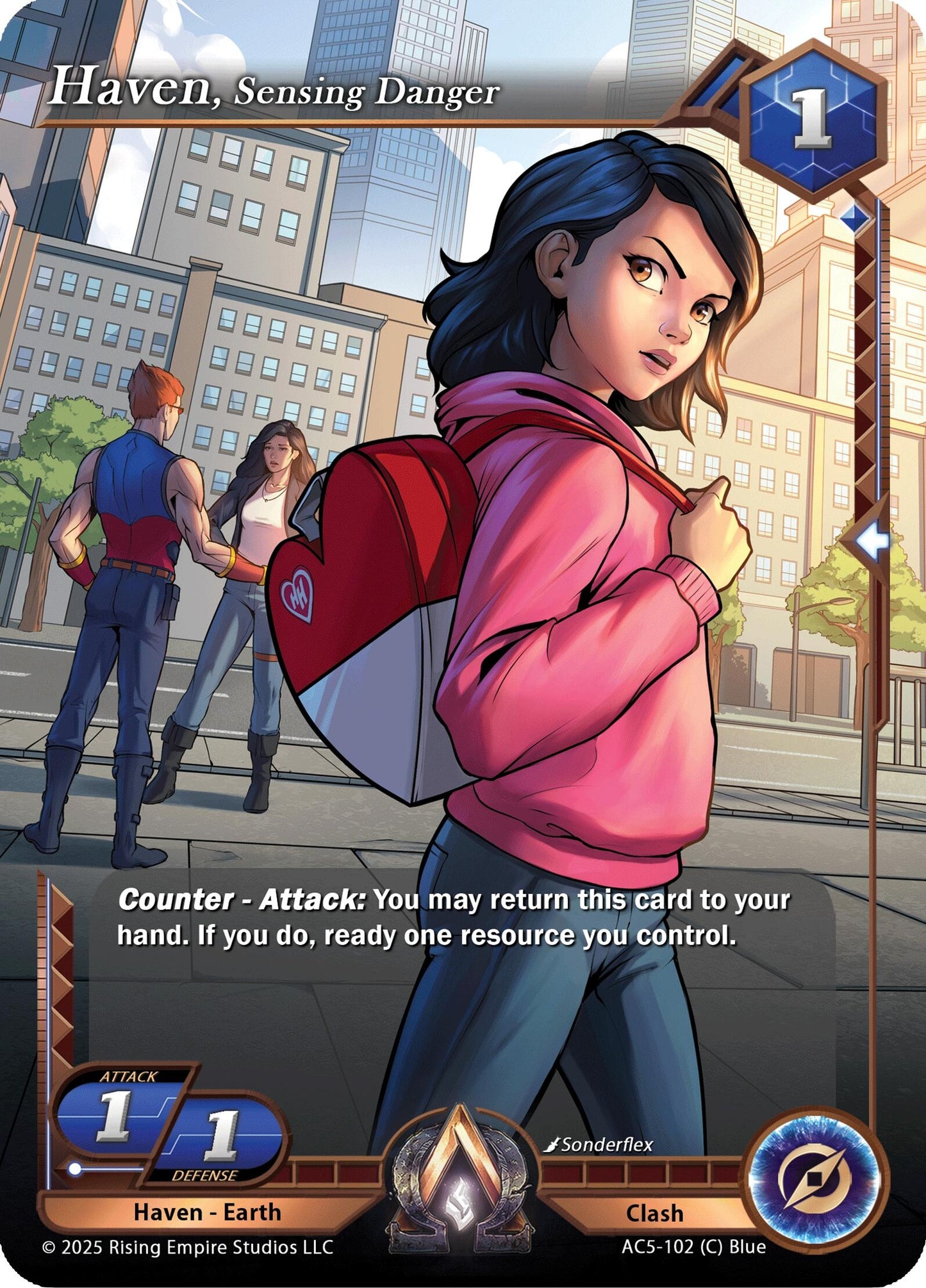 Image for Haven, Sensing Danger (AC5-102) (AC5) - Alpha Clash