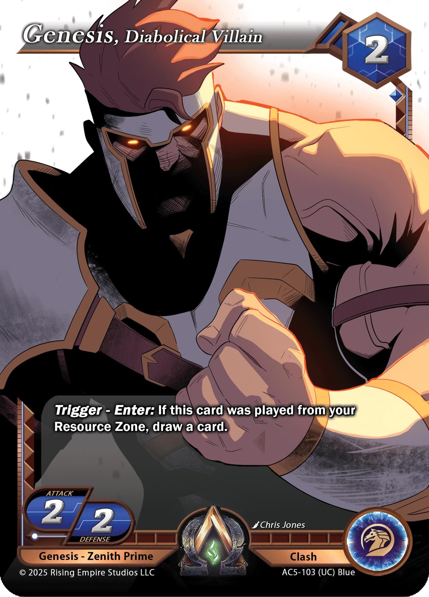 Image for Genesis, Diabolical Villain (AC5-103) (AC5) - Alpha Clash