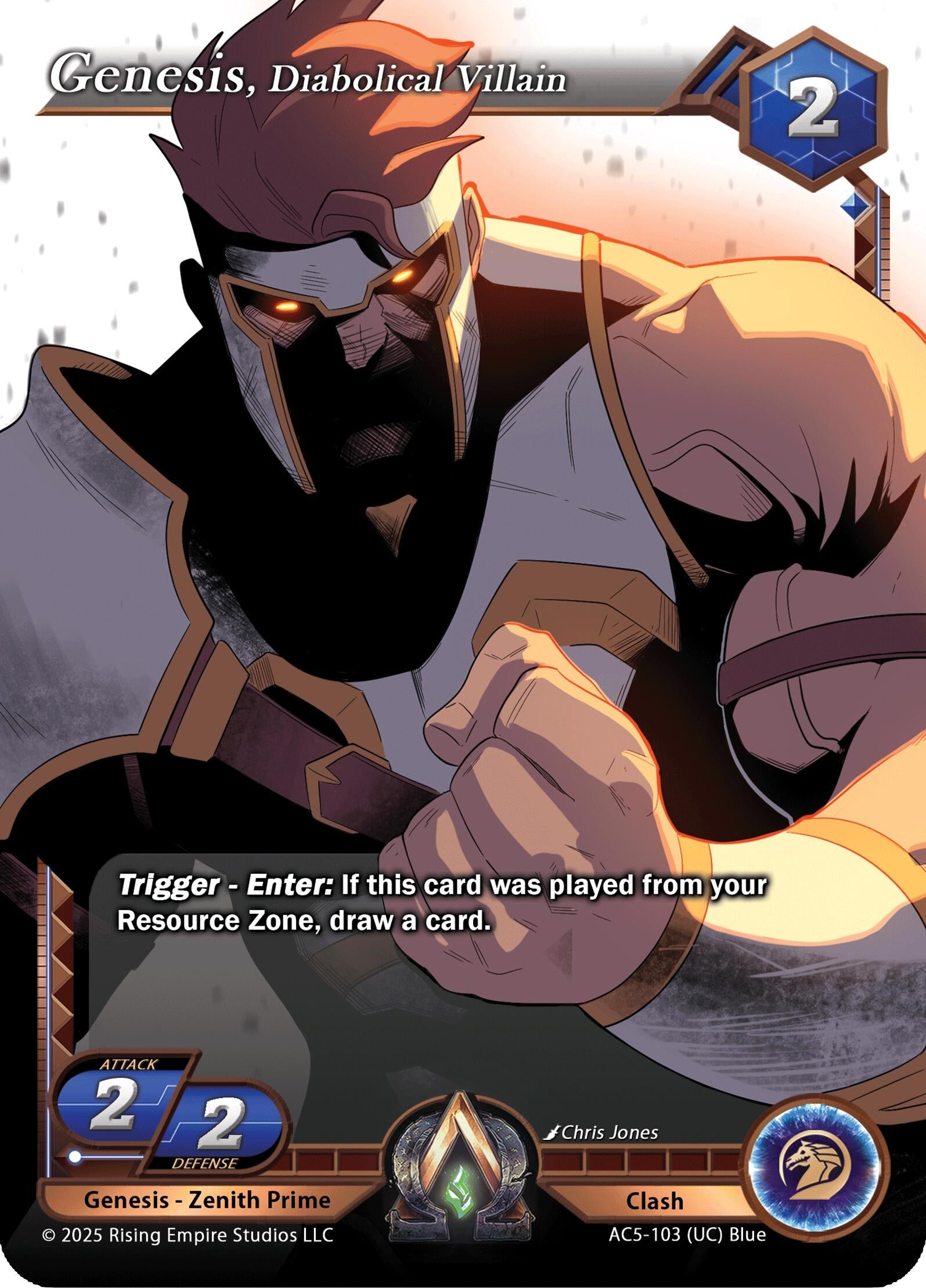 Image for Genesis, Diabolical Villain (AC5-103) (AC5) - Alpha Clash