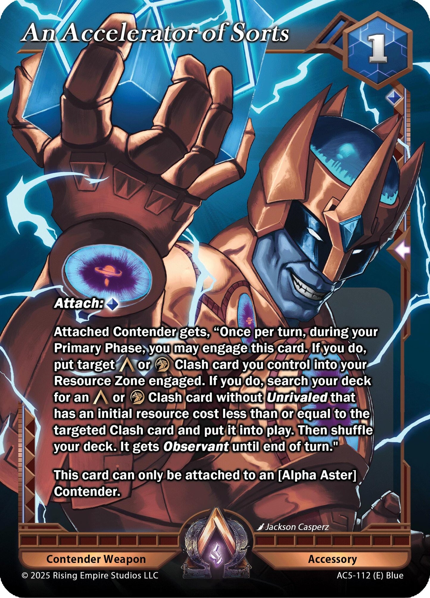Image for An Accelerator of Sorts (AC5-112) (AC5) - Alpha Clash