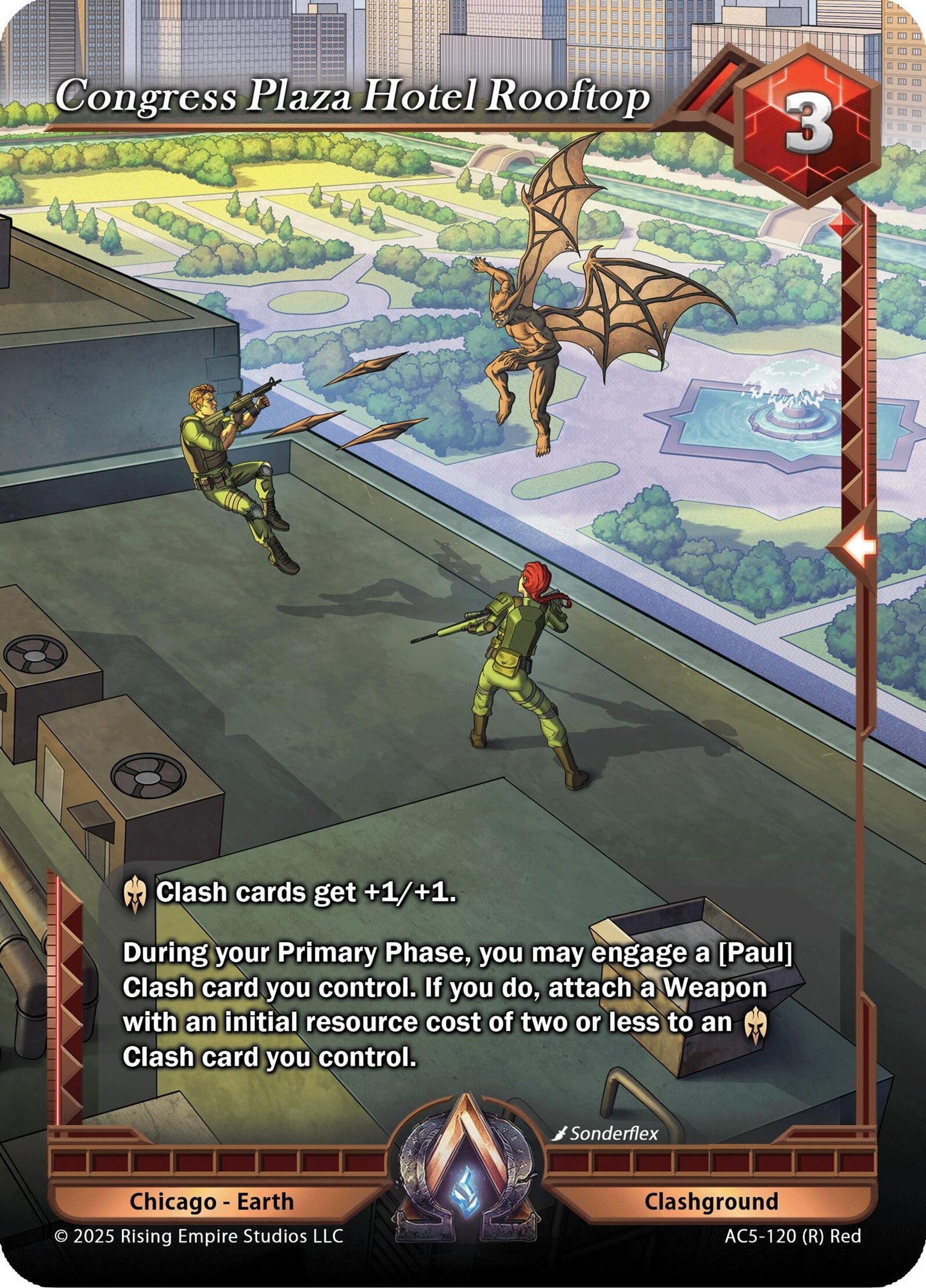 Image for Congress Plaza Hotel Rooftop (AC5-120) (AC5) - Alpha Clash