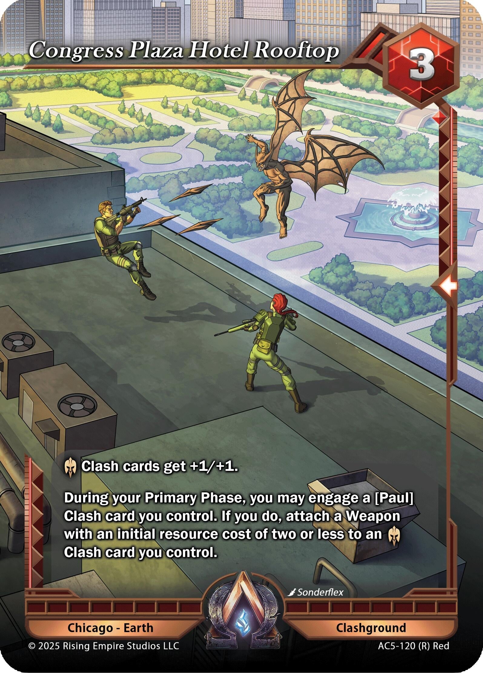 Image for Congress Plaza Hotel Rooftop (AC5-120) (AC5) - Alpha Clash