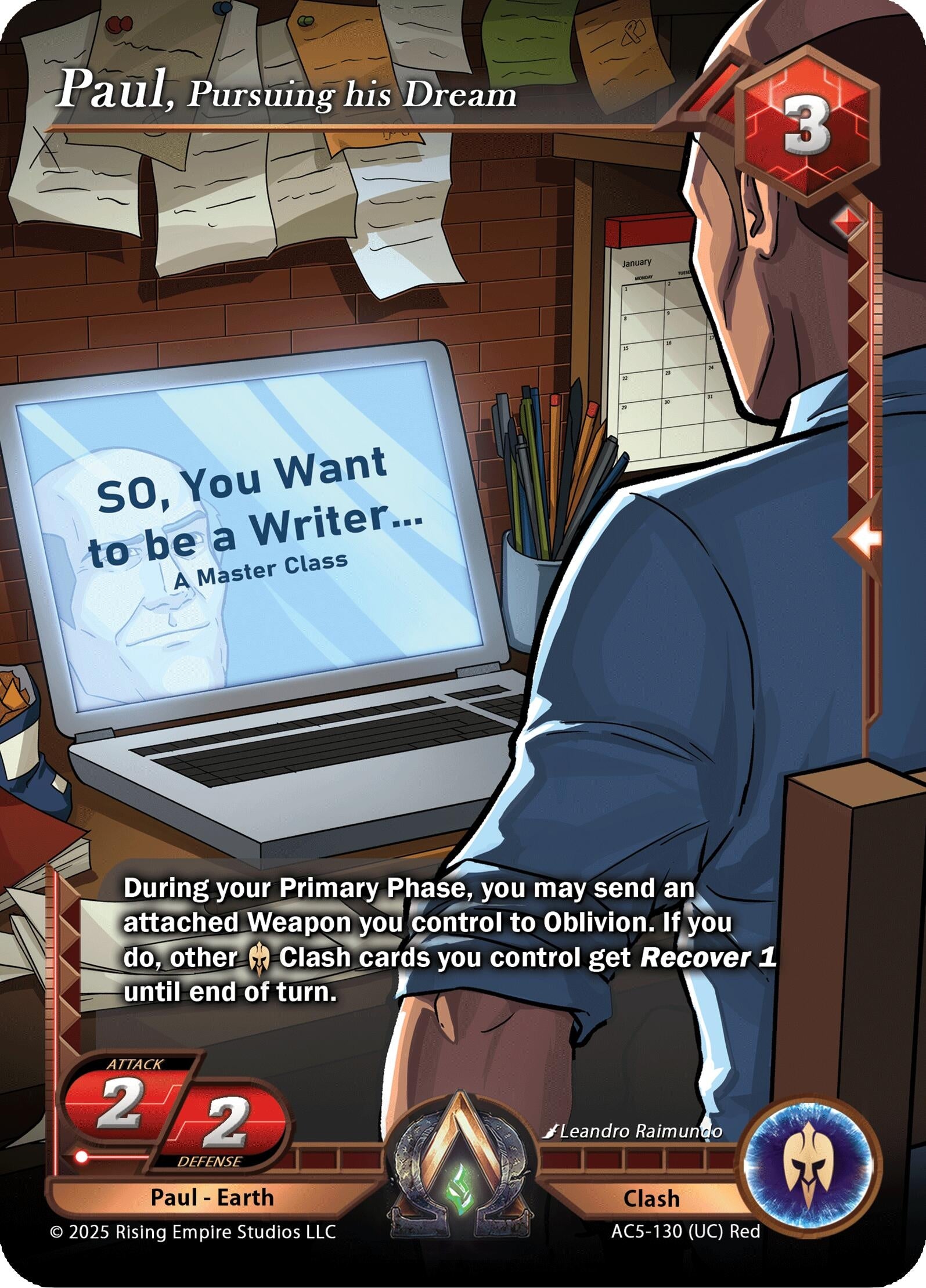 Image for Paul, Pursuing his Dream (AC5-130) (AC5) - Alpha Clash
