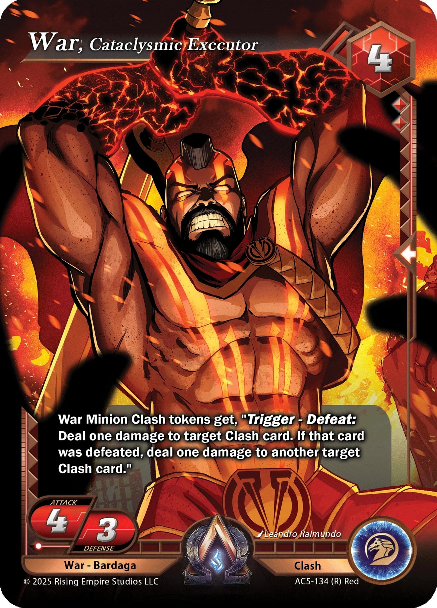 Image for War, Cataclysmic Executor (AC5-134) (AC5) - Alpha Clash