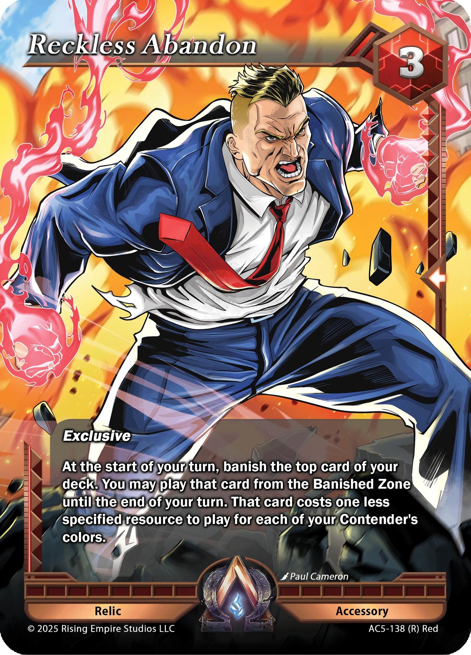 Image for Reckless Abandon (AC5-138) (AC5) - Alpha Clash