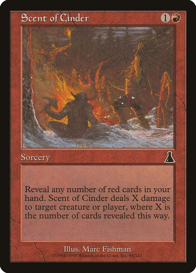 Scent of Cinder (96) [UDS] - MTG Single