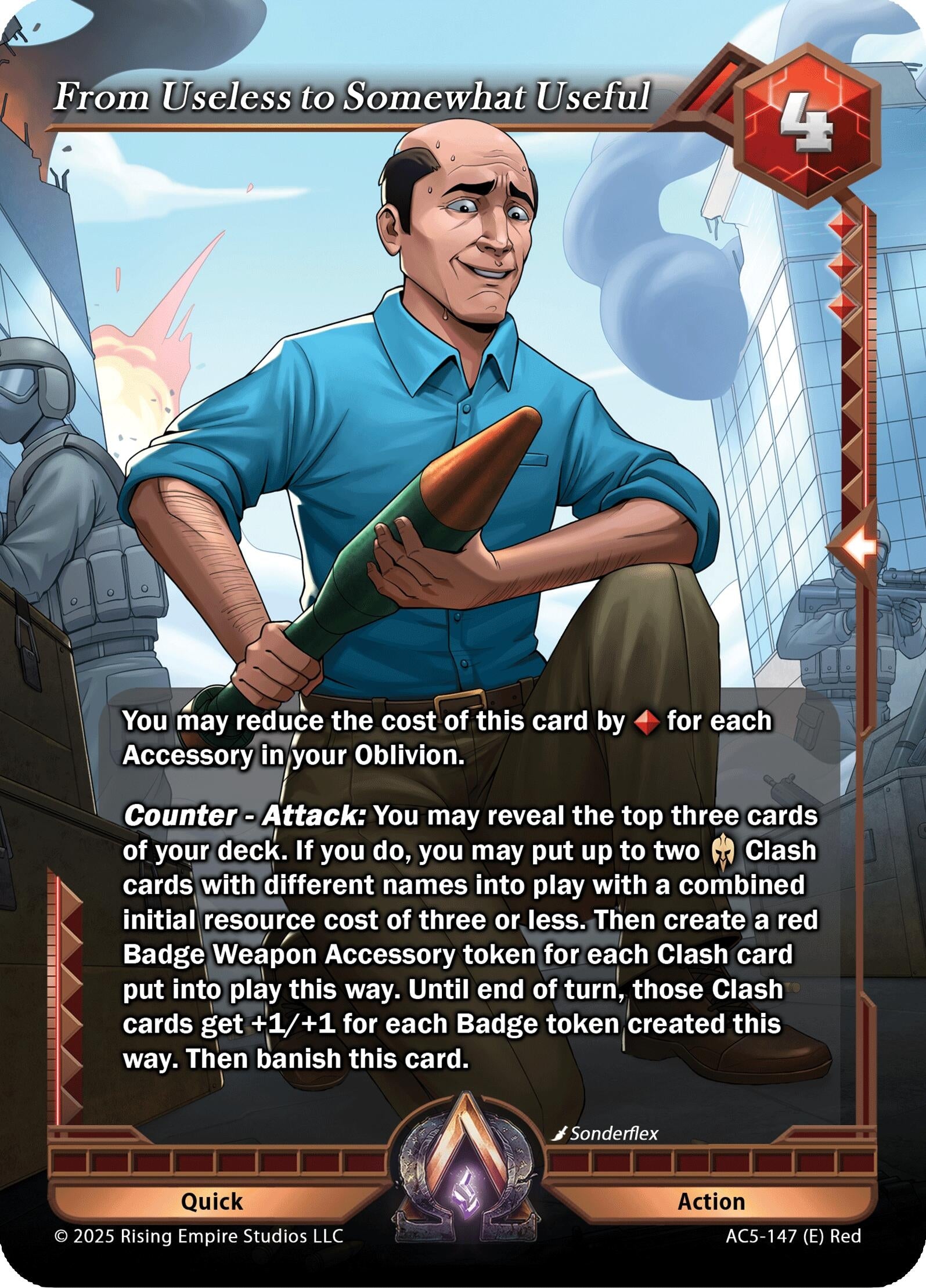 Image for From Useless to Somewhat Useful (AC5-147) (AC5) - Alpha Clash