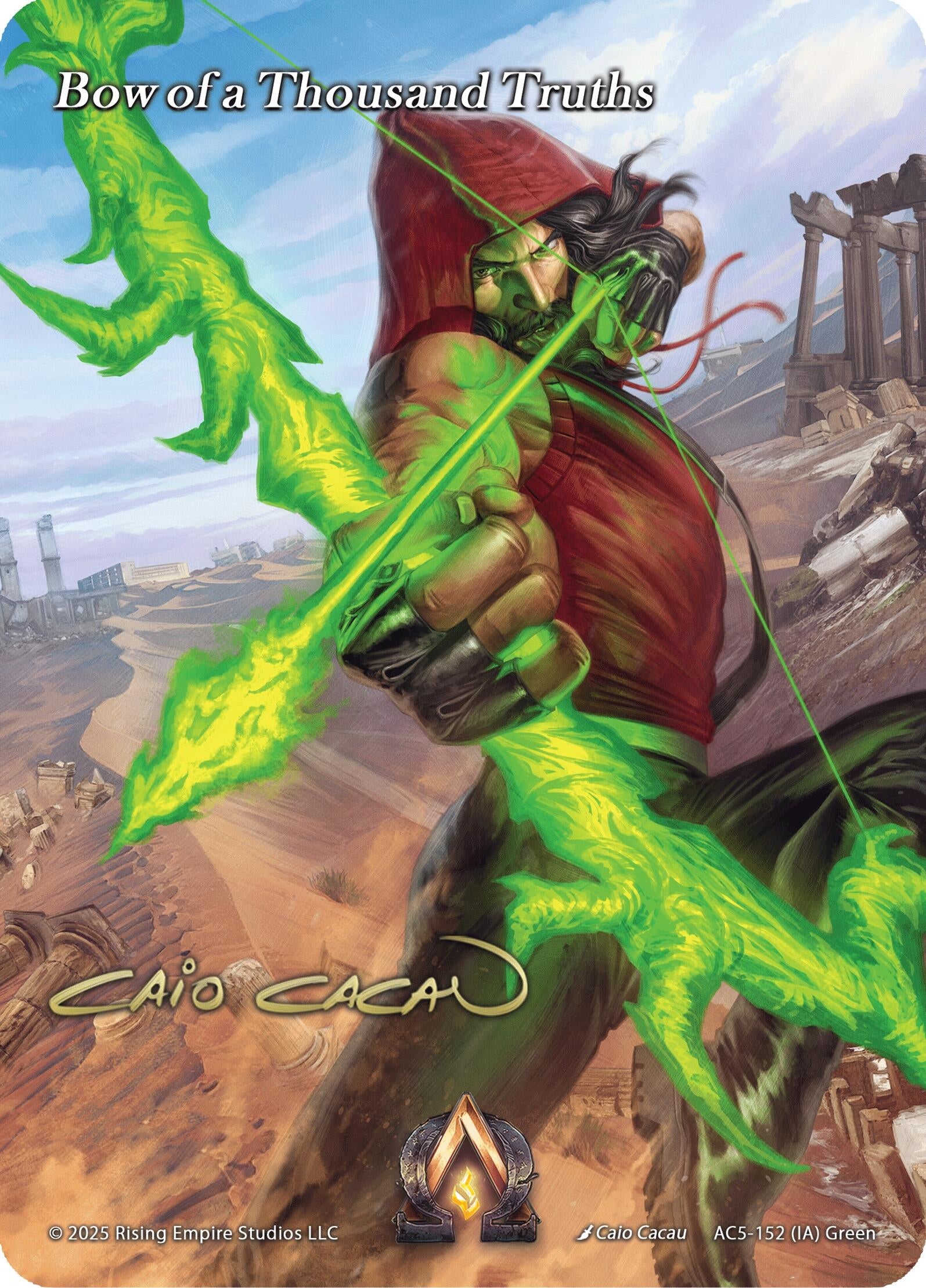 Image for Bow of a Thousand Truths (Iconic Art) (AC5-158) (AC5) - Alpha Clash