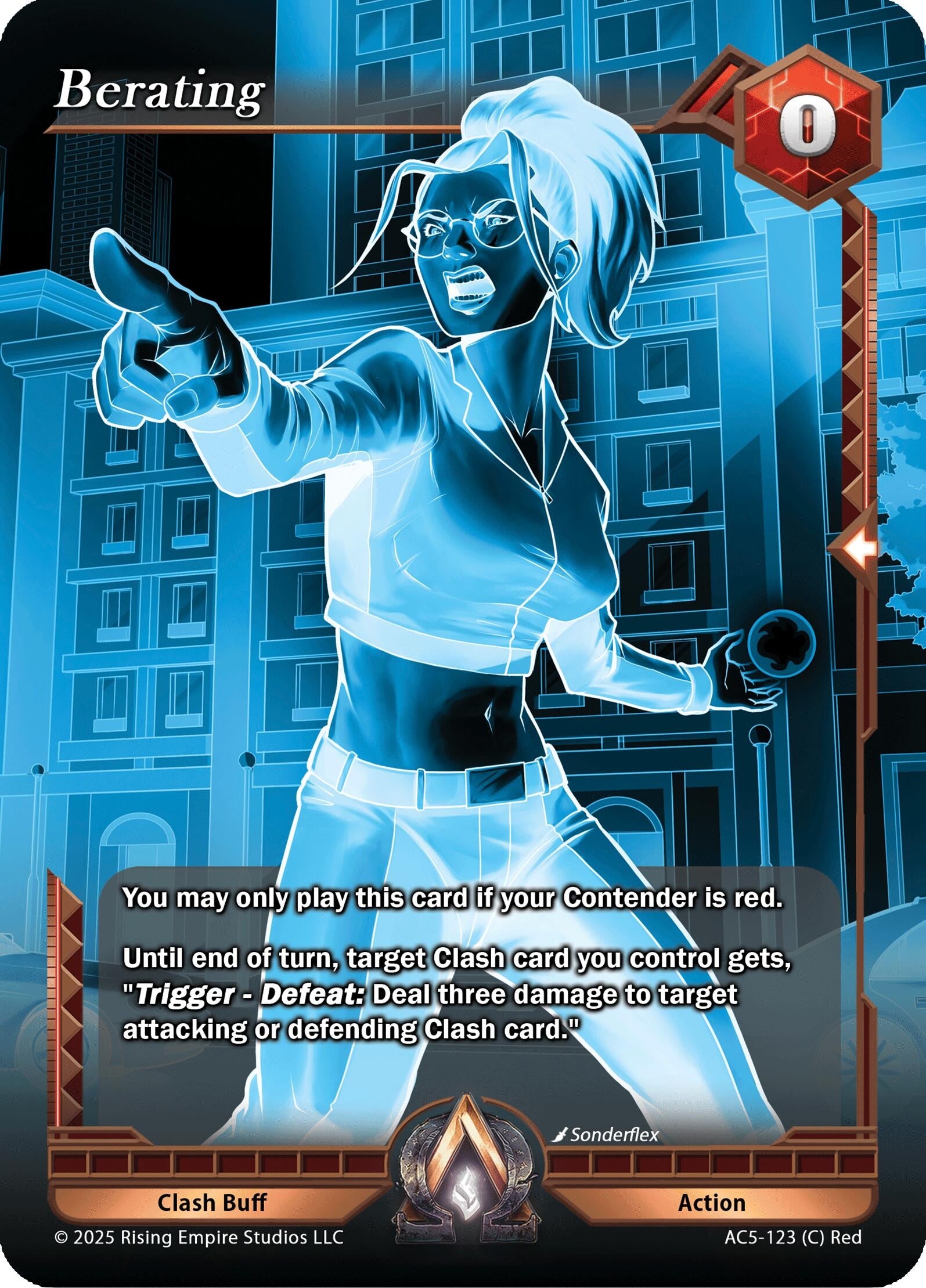 Image for Berating (X-RAY CHASE) (AC5-123) (AC5) - Alpha Clash