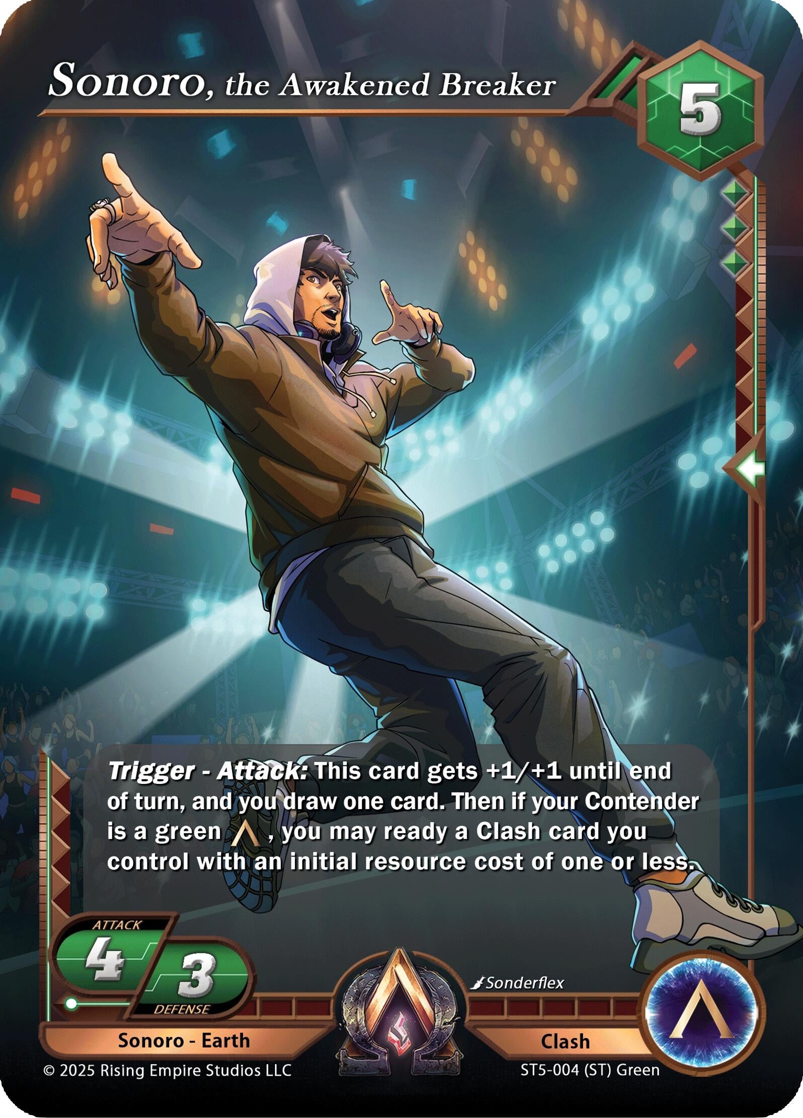 Image for Sonoro, the Awakened Breaker (ST5-004) (AC5) - Alpha Clash