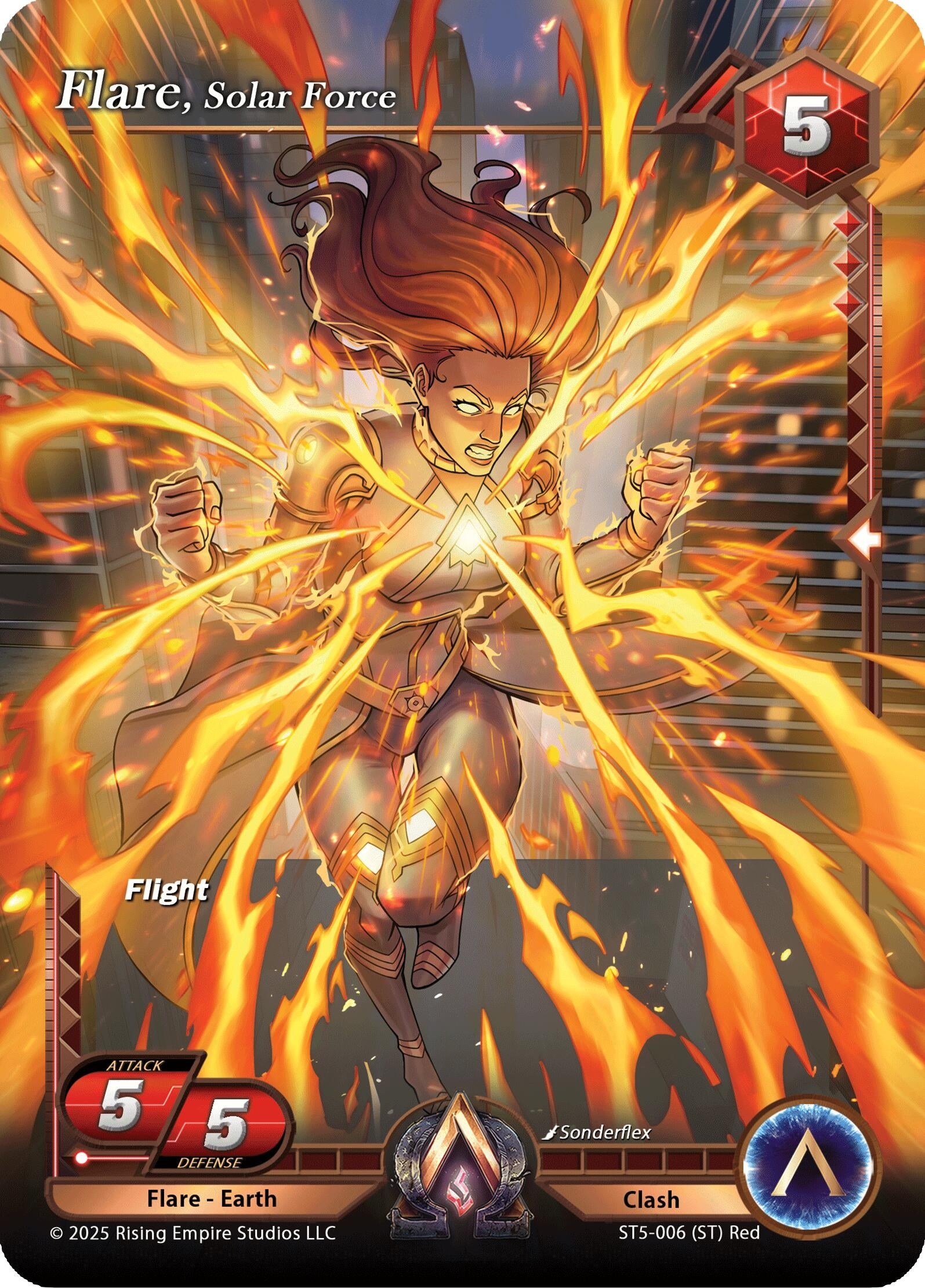 Image for Flare, Solar Force (ST5-006) (AC5) - Alpha Clash