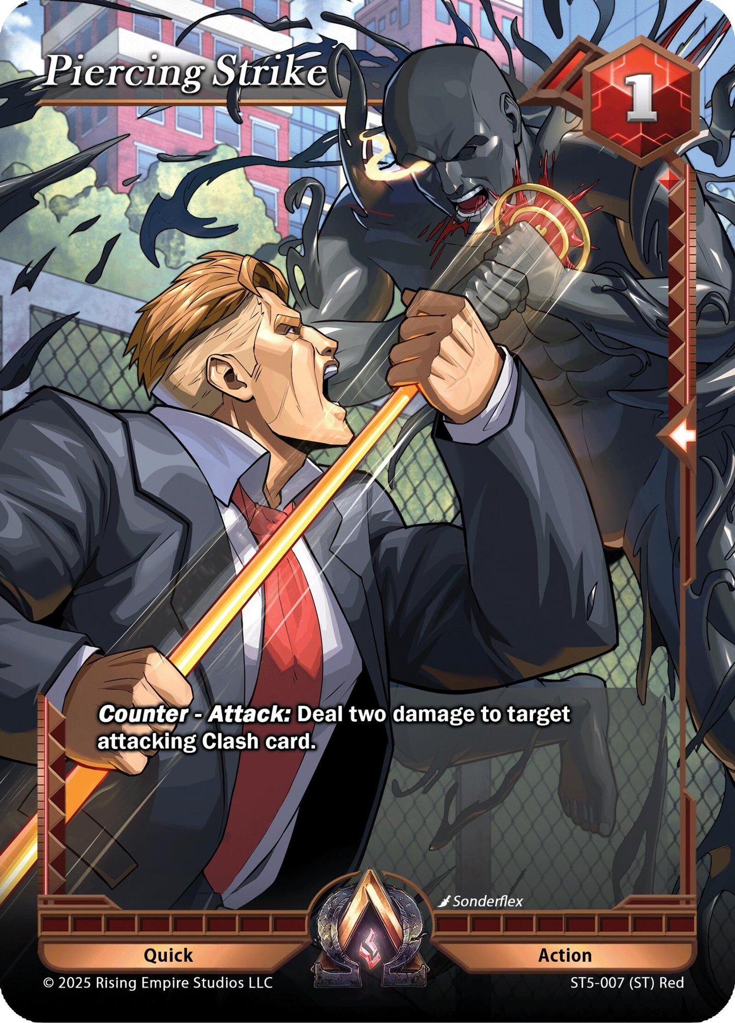 Image for Piercing Strike (ST5-007) (AC5) - Alpha Clash