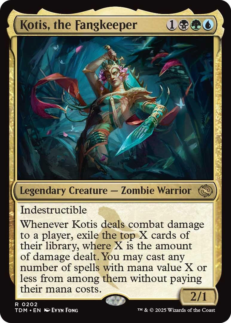 Image for Kotis, the Fangkeeper (202) (Tarkir: Dragonstorm) - Magic: The Gathering