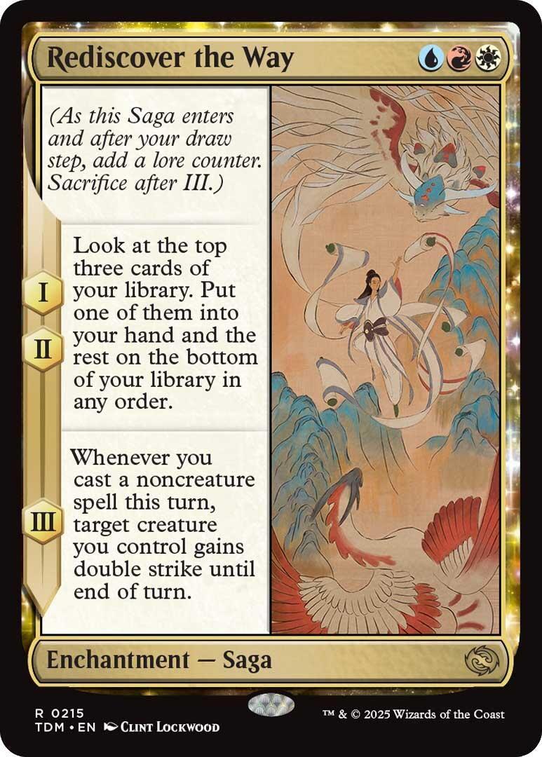 Image for Rediscover the Way (215) (Tarkir: Dragonstorm) - Magic: The Gathering