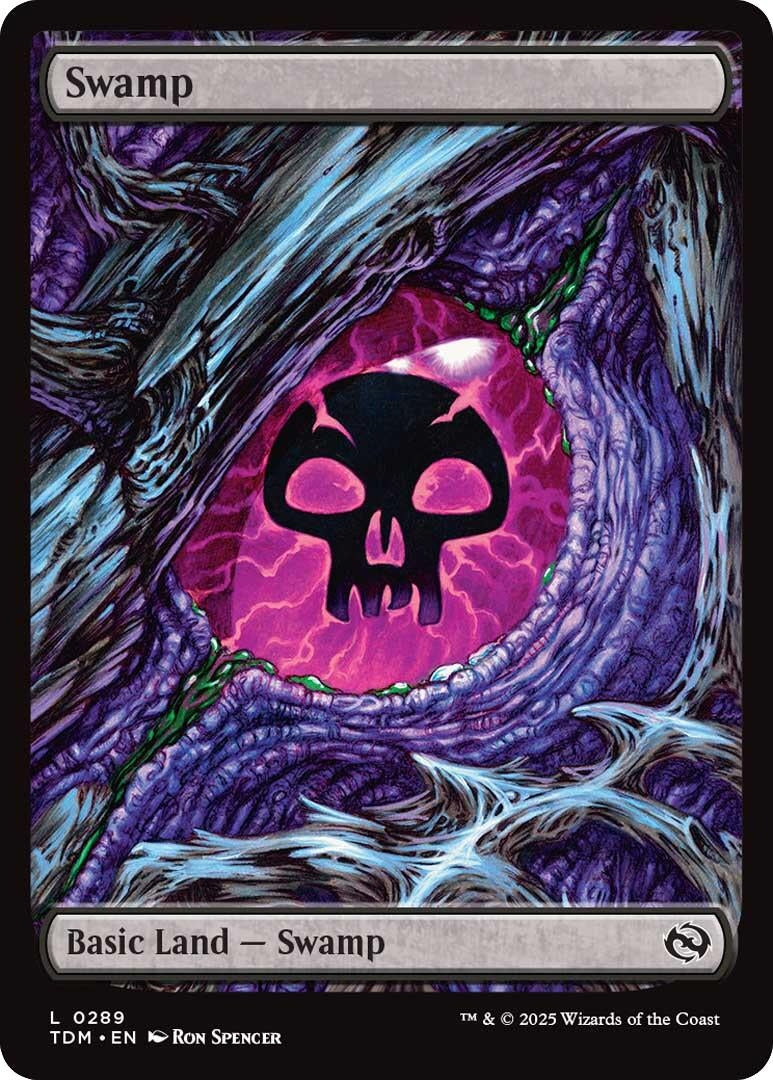 Image for Swamp (0289) (289) (Tarkir: Dragonstorm) - Magic: The Gathering