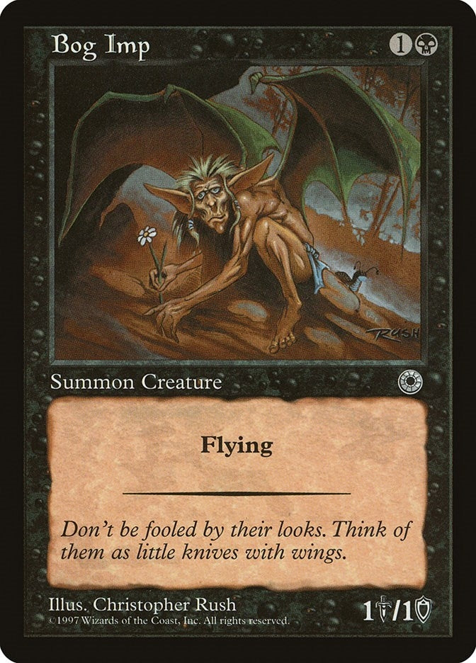 Bog Imp [POR] - MTG Single