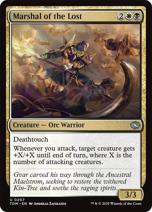 Image for Marshal of the Lost (207) (Tarkir: Dragonstorm) - Magic: The Gathering