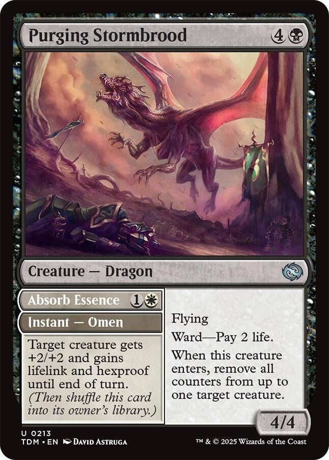Image for Purging Stormbrood (213) (Tarkir: Dragonstorm) - Magic: The Gathering