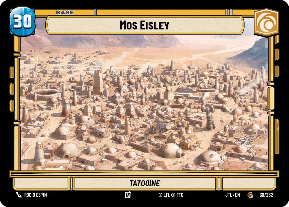 Image for Mos Eisley // X-Wing (030/262 // T02/T04) (Jump to Lightspeed) - Star Wars: Unlimited