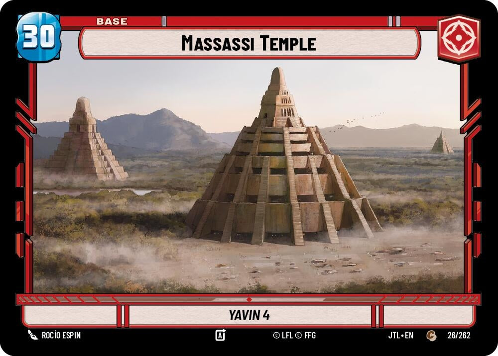 Image for Massassi Temple // Experience (026/262 // T03/T04) (Jump to Lightspeed) - Star Wars: Unlimited