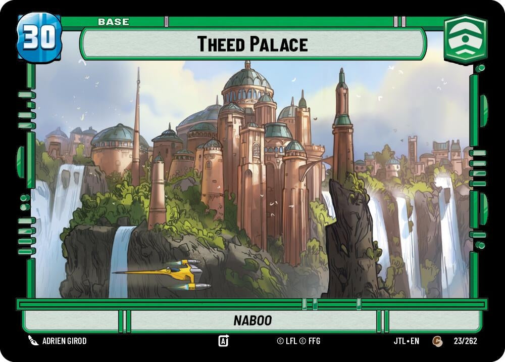 Image for Theed Palace // Experience (023/262 // T03/T04) (Jump to Lightspeed) - Star Wars: Unlimited
