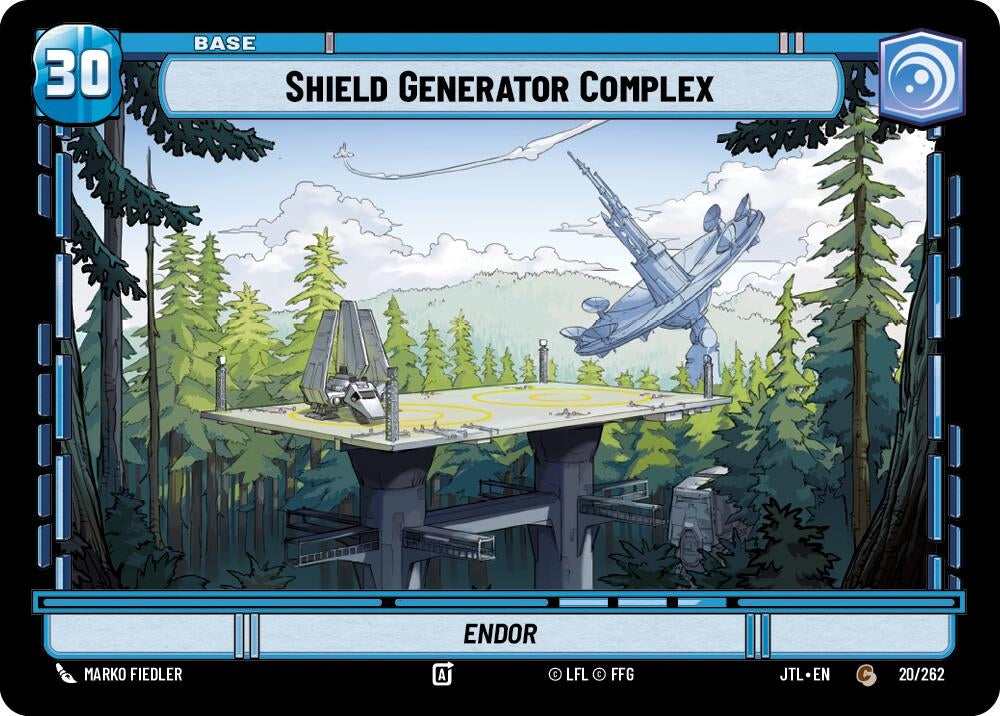 Image for Shield Generator Complex // X-Wing (020/262 // T02/T04) (Jump to Lightspeed) - Star Wars: Unlimited