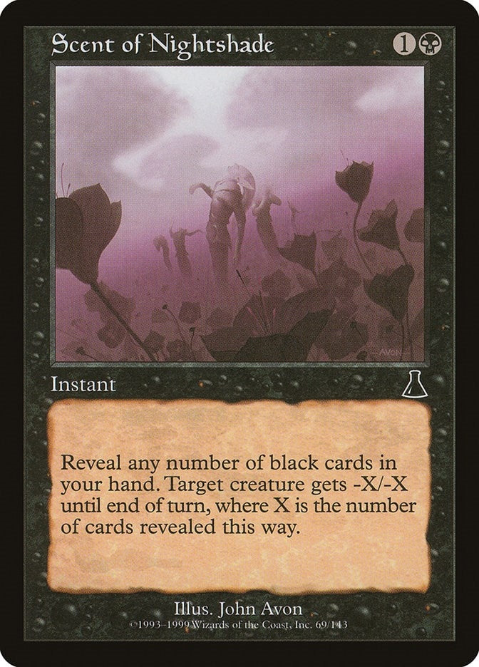 Scent of Nightshade (69) [UDS] - MTG Single