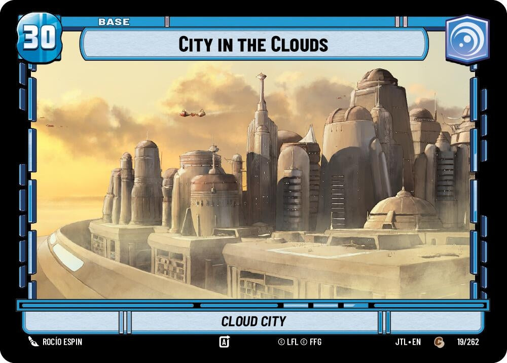 Image for City in the Clouds // Shield (019/262 // T04/T04) (Jump to Lightspeed) - Star Wars: Unlimited