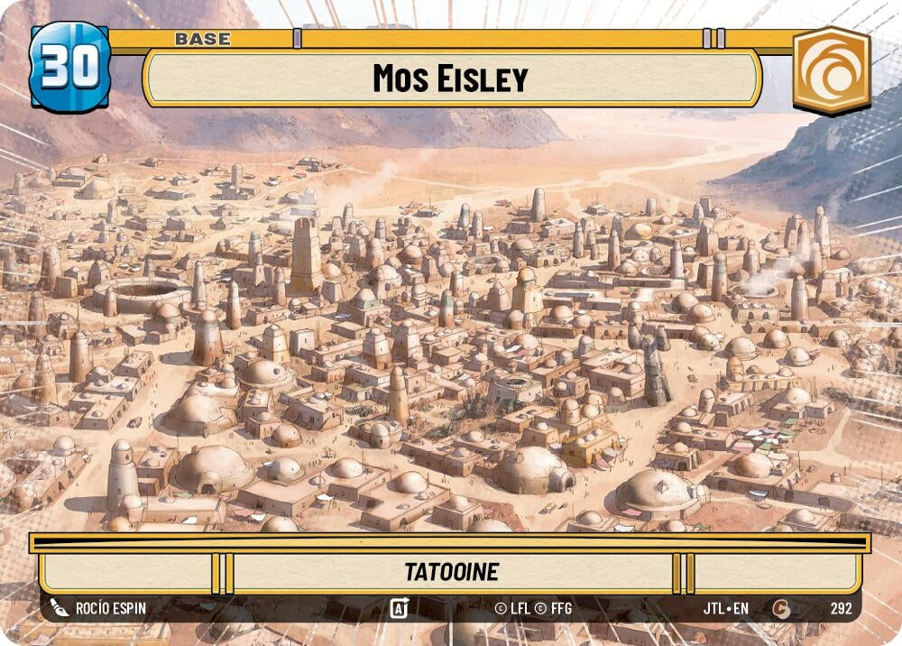 Image for Mos Eisley // Shield (Hyperspace) (292 // T08) (Jump to Lightspeed) - Star Wars: Unlimited