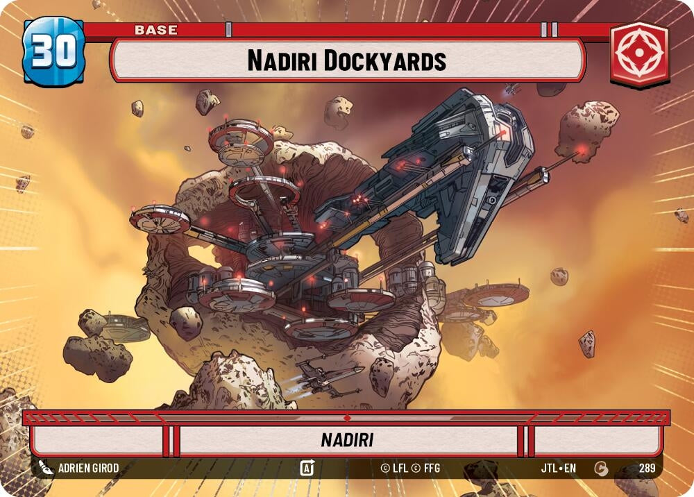 Image for Nadiri Dockyards // X-Wing (Hyperspace) (289 // T06) (Jump to Lightspeed) - Star Wars: Unlimited