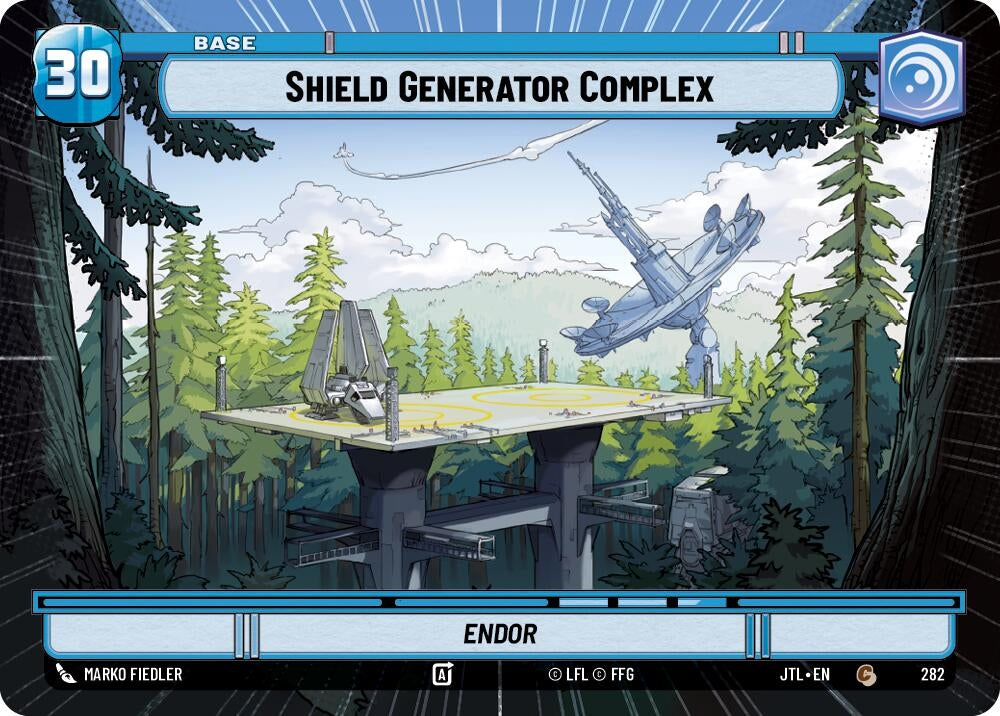 Image for Shield Generator Complex // Shield (Hyperspace) (282 // T08) (Jump to Lightspeed) - Star Wars: Unlimited