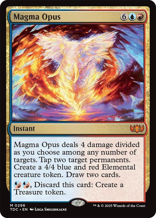 Image for Magma Opus (296) (Commander: Tarkir: Dragonstorm) - Magic: The Gathering