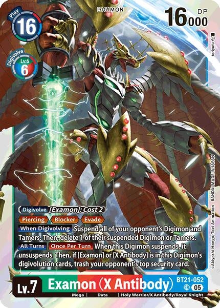 Examon (X Antibody) (BT21-052 SR) (World Convergence)
