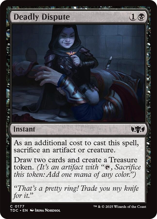 Image for Deadly Dispute (177) (Commander: Tarkir: Dragonstorm) - Magic: The Gathering