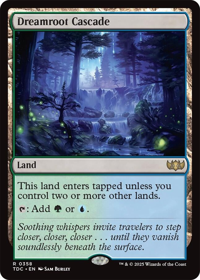 Image for Dreamroot Cascade (358) (Commander: Tarkir: Dragonstorm) - Magic: The Gathering