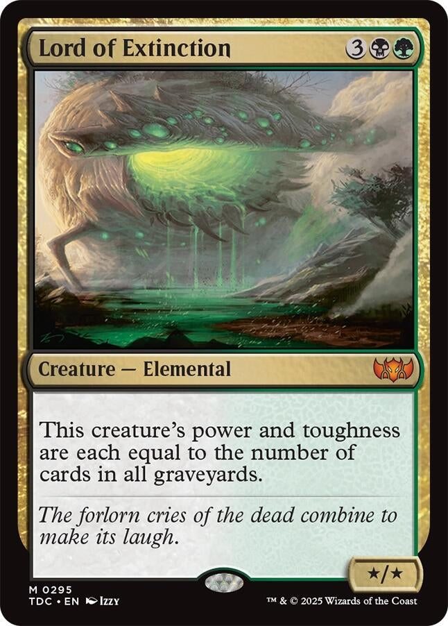 Image for Lord of Extinction (295) (Commander: Tarkir: Dragonstorm) - Magic: The Gathering