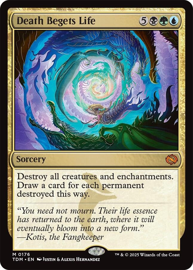 Image for Death Begets Life (176) (Tarkir: Dragonstorm) - Magic: The Gathering
