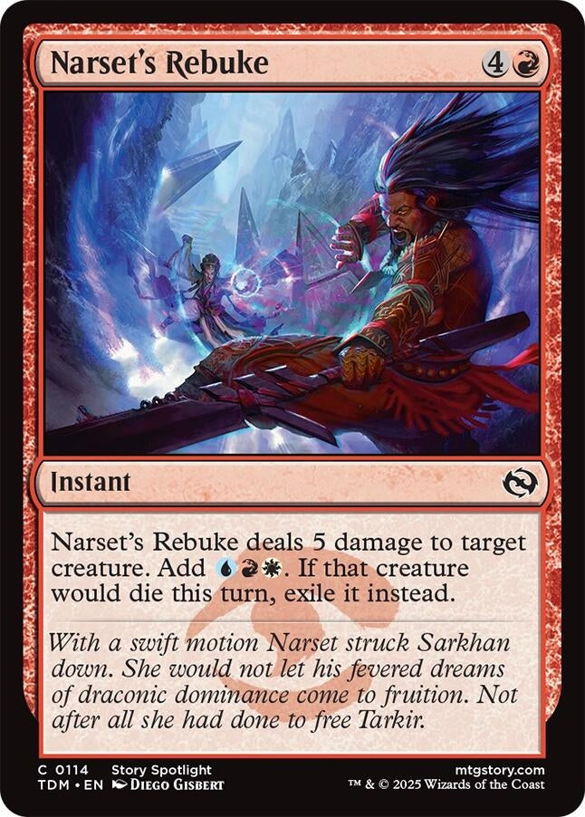 Narset's Rebuke (114) (TDM)