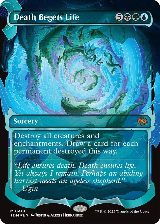 Image for Death Begets Life (Showcase) (406) (Tarkir: Dragonstorm) - Magic: The Gathering