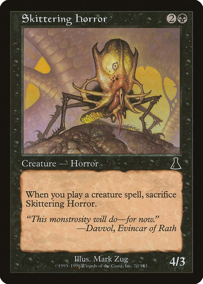 Skittering Horror (70) [UDS] - MTG Single