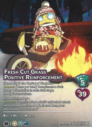 Image for Fresh Cut Grass Positive Reinforcement (Holiday) (HOLIDAY24 21) (UniVersus Promos) - UniVersus