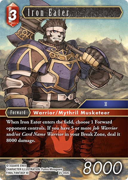 Image for Iron Eater (25-002C) (Tears of the Planet) - Final Fantasy TCG