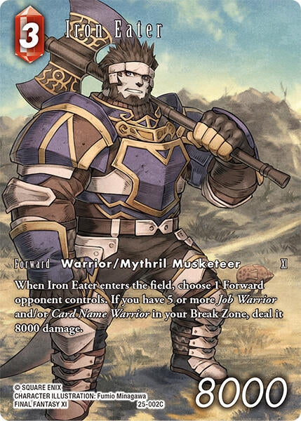 Image for Iron Eater (Full Art) (25-002C) (Tears of the Planet) - Final Fantasy TCG
