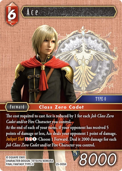 Image for Ace (25-005H) (Tears of the Planet) - Final Fantasy TCG